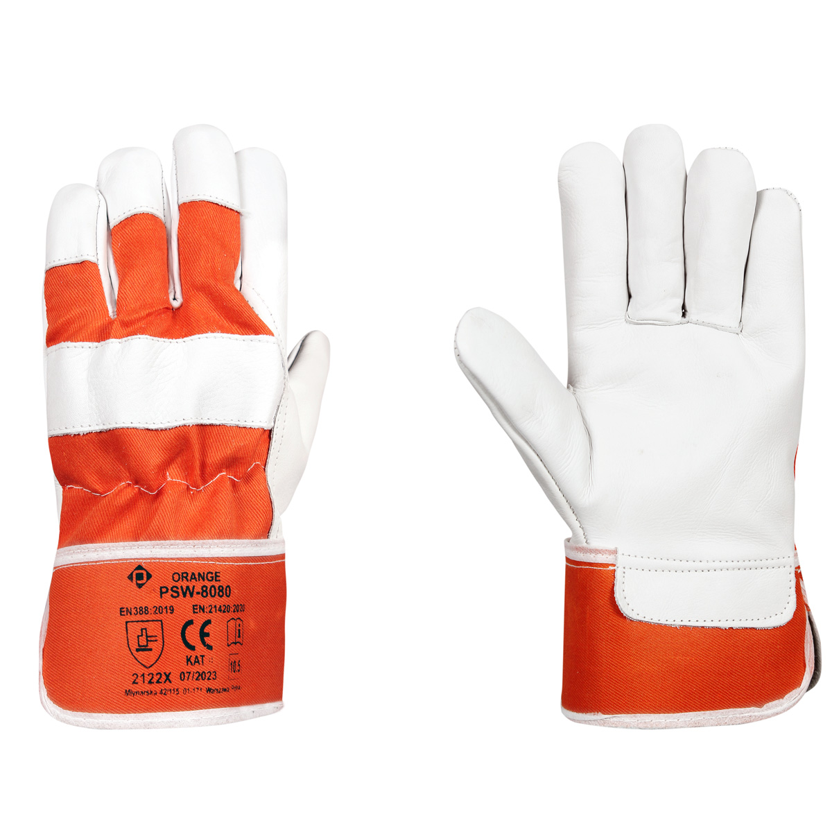 PSW-8080 Orange Rękawice Monterskie